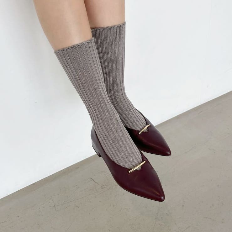 ラインメタルパーツポインテッドトゥパンプス/55304 | ORiental TRaffic | 詳細画像14 