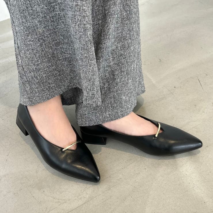 ラインメタルパーツポインテッドトゥパンプス/55304 | ORiental TRaffic | 詳細画像4 