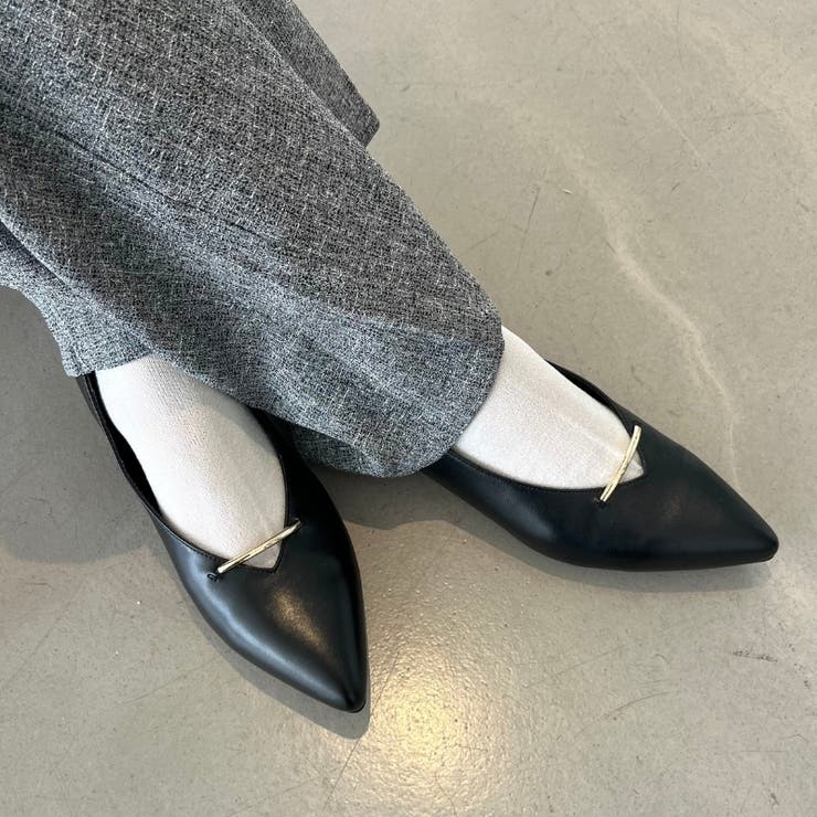 ラインメタルパーツポインテッドトゥパンプス/55304 | ORiental TRaffic | 詳細画像5 