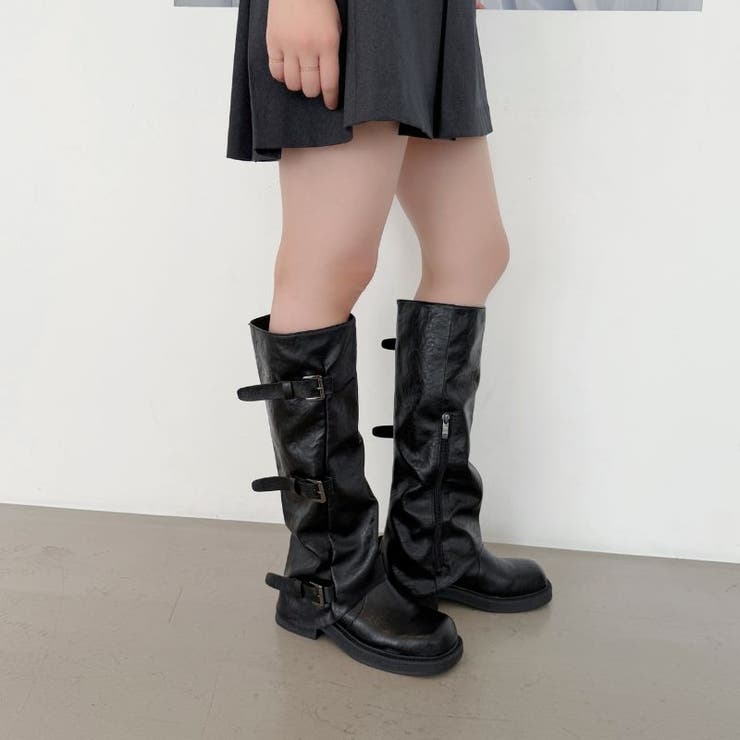 サイドベルトカバーロングブーツ/55503 | ORiental TRaffic | 詳細画像3 