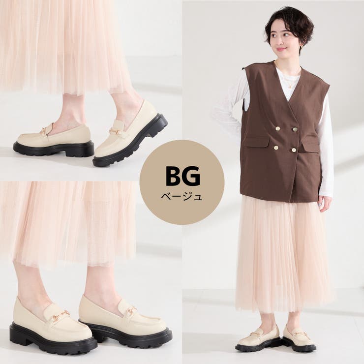 ビットモチーフ厚底ローファー/61108 | ORiental TRaffic | 詳細画像4 