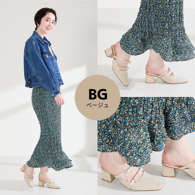 ダブルリボンニットミュールパンプス/61111 | ORiental TRaffic | 詳細画像4 