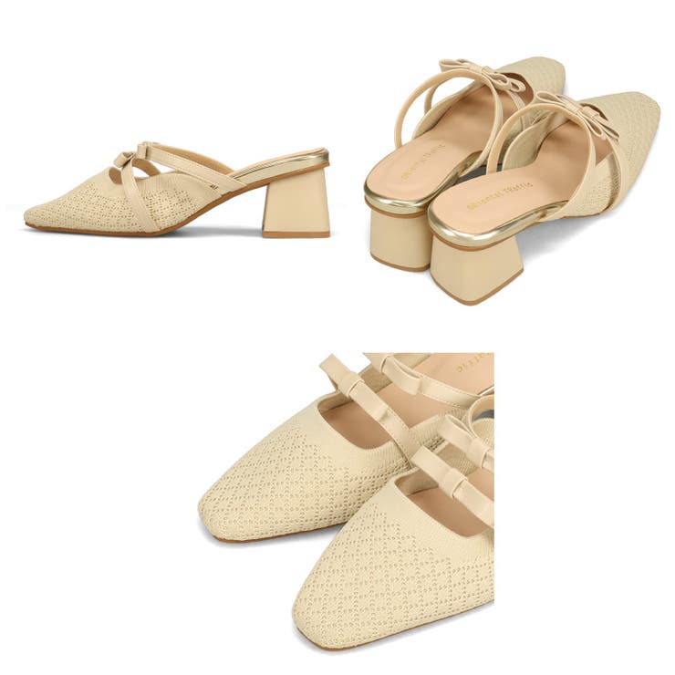 ダブルリボンニットミュールパンプス/61111 | ORiental TRaffic | 詳細画像9 