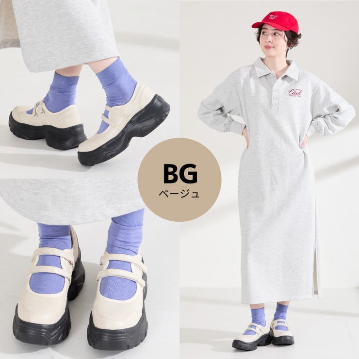 スニーカーソールメリージェーンシューズ/61115 | ORiental TRaffic | 詳細画像3 