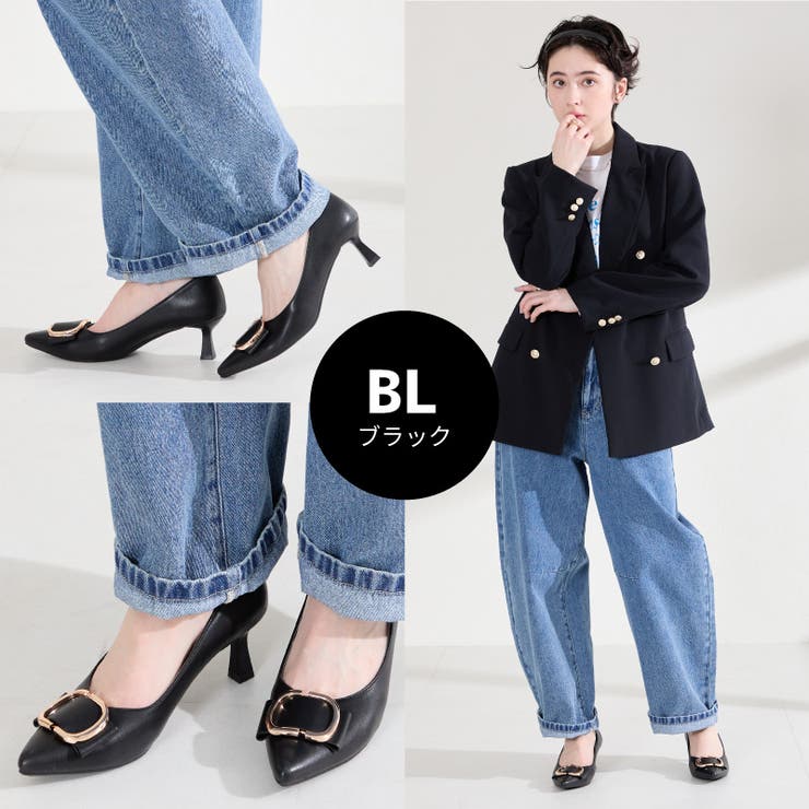 変形リボンモチーフヒールパンプス/61117 | ORiental TRaffic | 詳細画像3 