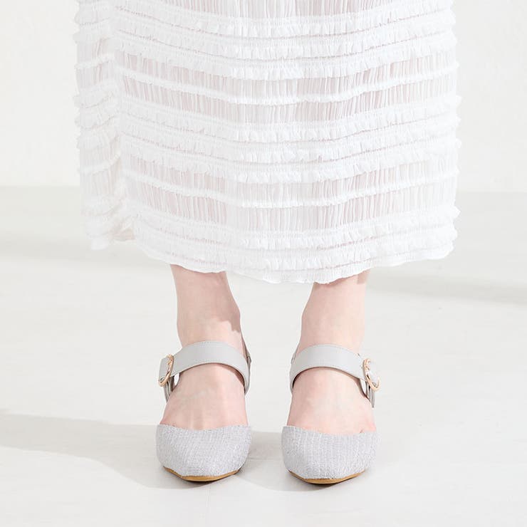 ラウンドバックルセパレートパンプス/61122 | ORiental TRaffic | 詳細画像5 