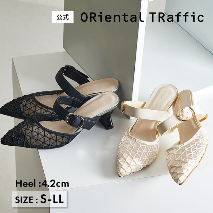 バックルチュールミュールパンプス/61124 | ORiental TRaffic | 詳細画像1 