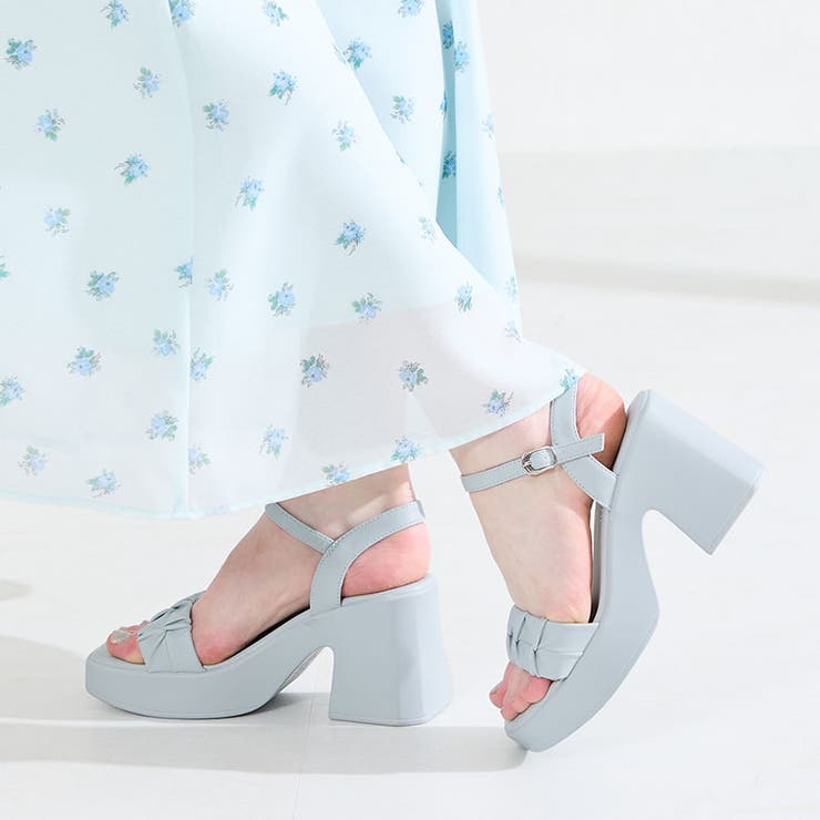 ギャザーデザインプラットフォームサンダル/61203 | ORiental TRaffic | 詳細画像4 