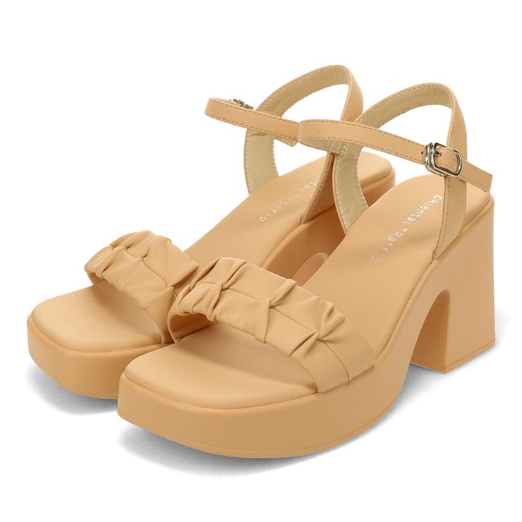 ギャザーデザインプラットフォームサンダル/61203 | ORiental TRaffic | 詳細画像16 