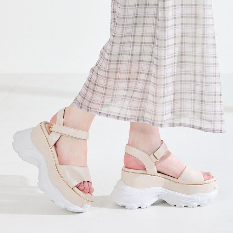 スニーカーソール厚底サンダル/61205 | ORiental TRaffic | 詳細画像4 