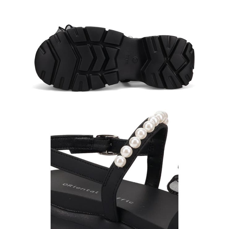 シアーリボン×パール厚底サンダル/61210 | ORiental TRaffic | 詳細画像10 