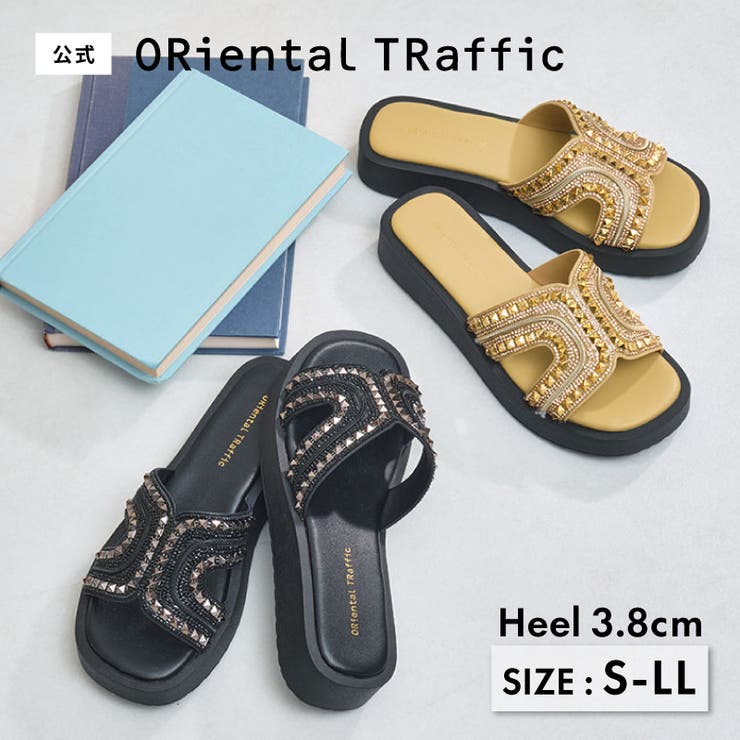 スタッズデザインミュールサンダル/61245 | ORiental TRaffic | 詳細画像1 