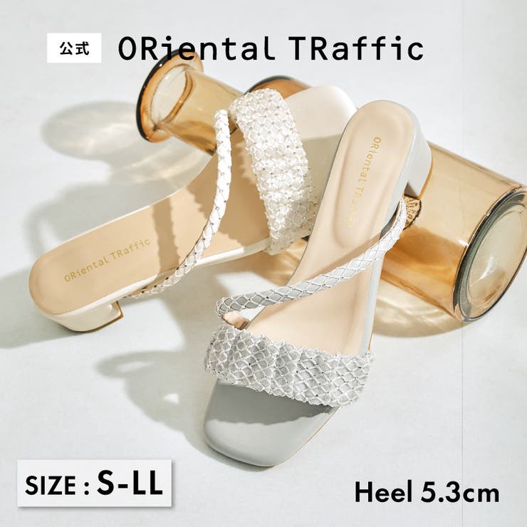 シャイニーベルトスライドサンダル/61252 | ORiental TRaffic | 詳細画像1 