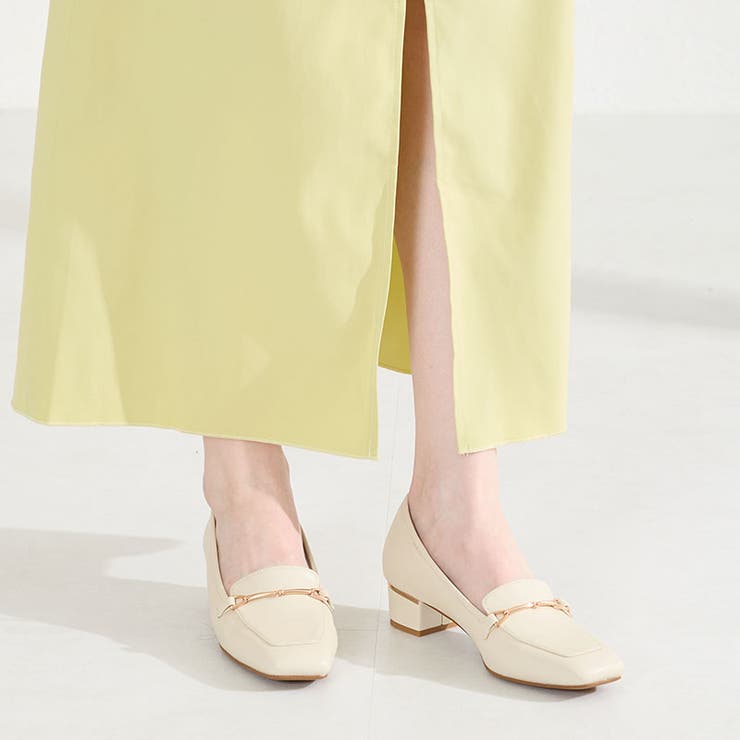 メタリックラインビットヒールローファー/62101 | ORiental TRaffic | 詳細画像3 