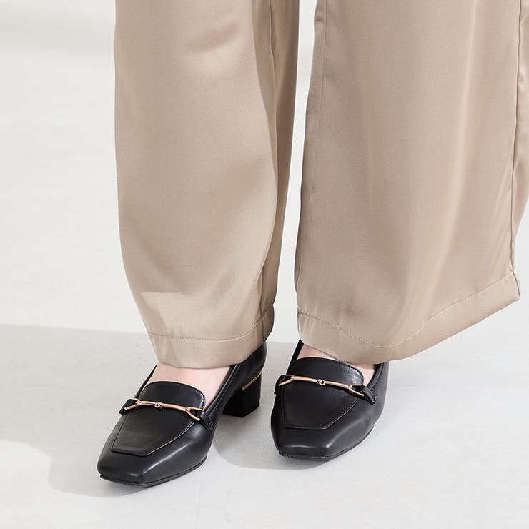 メタリックラインビットヒールローファー/62101 | ORiental TRaffic | 詳細画像6 