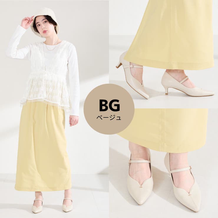 プチメタルパーツストラップヒールパンプス/62102 | ORiental TRaffic | 詳細画像4 