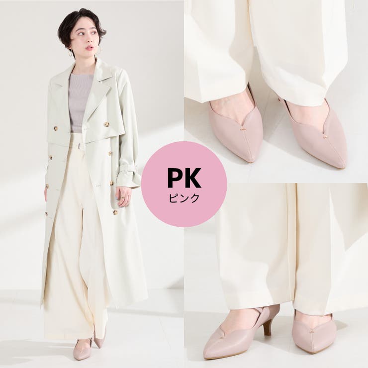 プチメタルパーツストラップヒールパンプス/62102 | ORiental TRaffic | 詳細画像8 