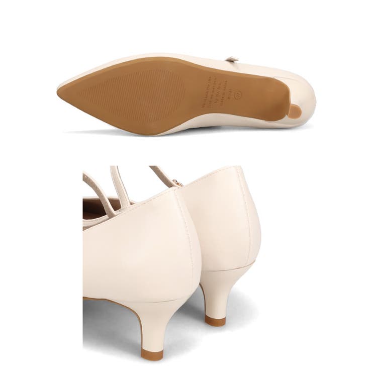 プチメタルパーツストラップヒールパンプス/62102 | ORiental TRaffic | 詳細画像13 