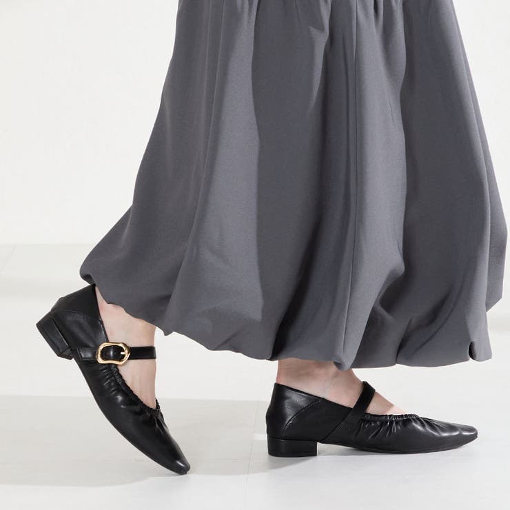 ギャザーデザインメリージェーンパンプス/62103 | ORiental TRaffic | 詳細画像5 