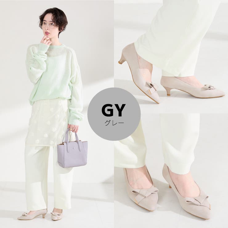 2wayリボンミドルヒールパンプス/62108 | ORiental TRaffic | 詳細画像6 