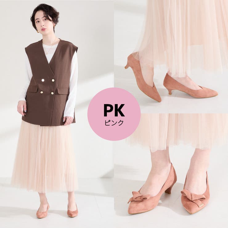 2wayリボンミドルヒールパンプス/62108 | ORiental TRaffic | 詳細画像8 