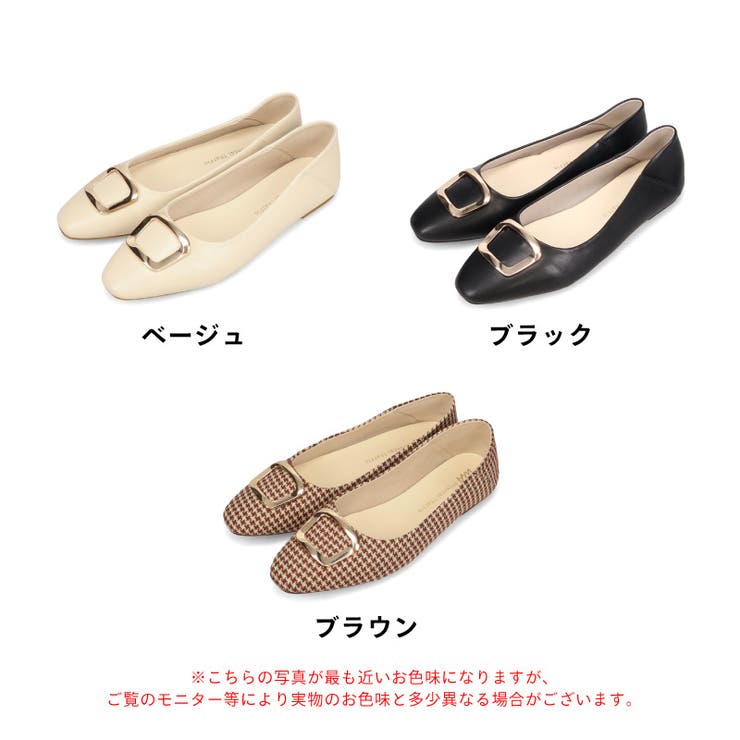 ゴールドモチーフフラットパンプス/62109 | ORiental TRaffic | 詳細画像2 