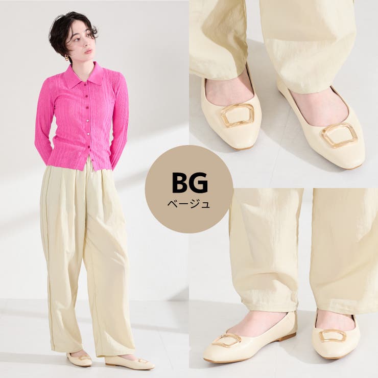 ゴールドモチーフフラットパンプス/62109 | ORiental TRaffic | 詳細画像4 