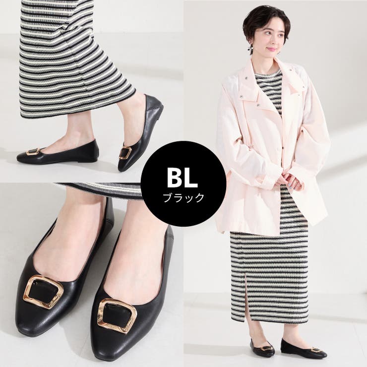 ゴールドモチーフフラットパンプス/62109 | ORiental TRaffic | 詳細画像5 