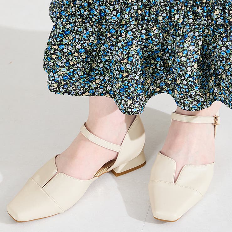 ホワイト | スリットセパレートパンプス/62110 | ORiental TRaffic