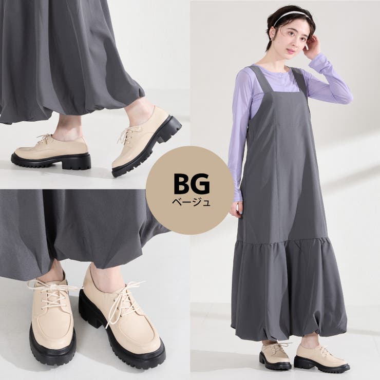 厚底レースアップシューズ/62117 | ORiental TRaffic | 詳細画像3 