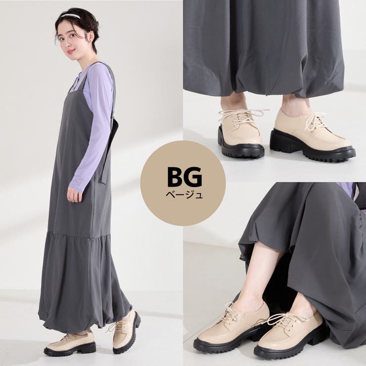 厚底レースアップシューズ/62117 | ORiental TRaffic | 詳細画像4 