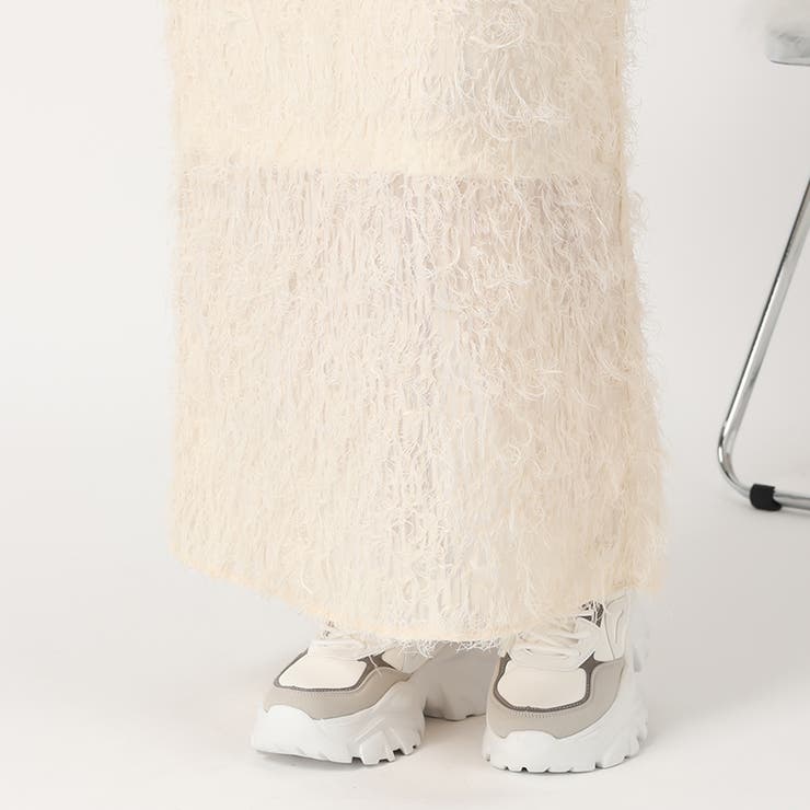 《acro》フェザージャガードタイトスカート/AC3322 | ORiental TRaffic | 詳細画像8 