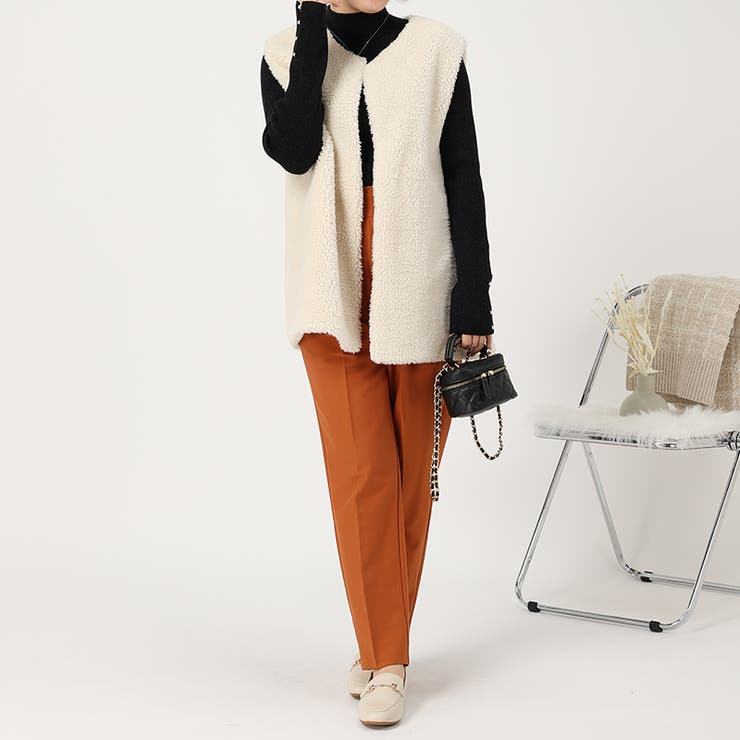 《acro》パール釦デザインハイネックニット/AC3428 | ORiental TRaffic | 詳細画像10 