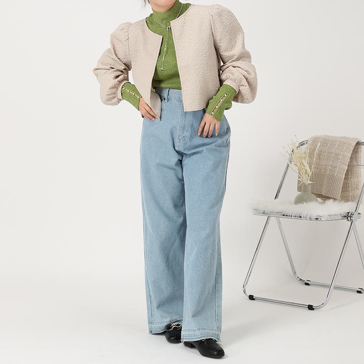 《acro》パール釦デザインハイネックニット/AC3428 | ORiental TRaffic | 詳細画像13 