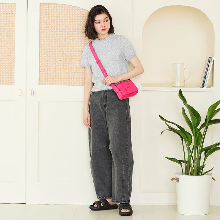 オリエンタルトラフィック》編み込みショルダーミニバッグ/BA-213[品番