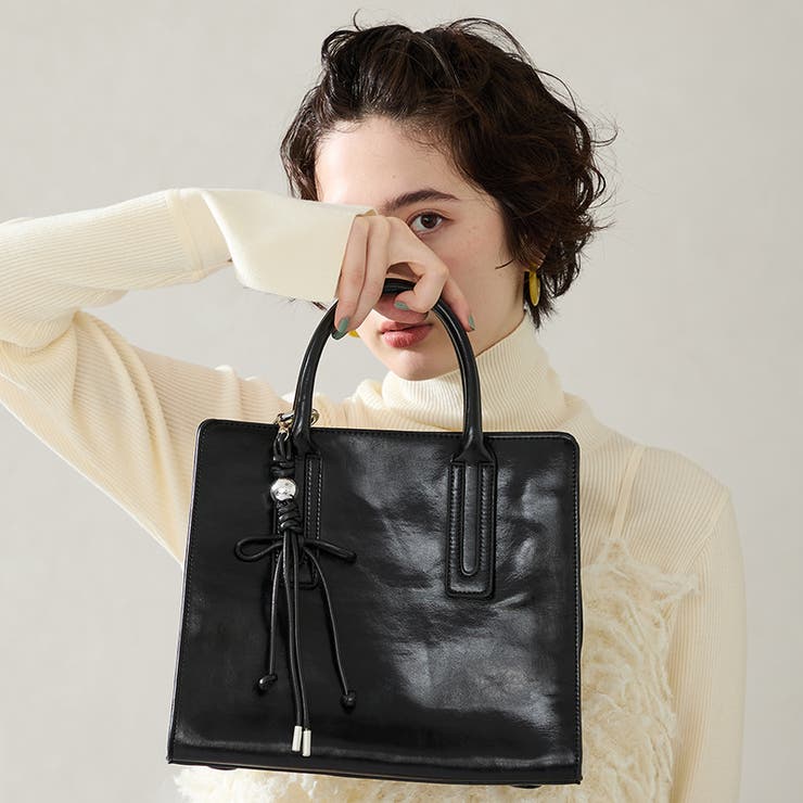 ブラック | チャーム付きボストンバッグ/BA-268 | ORiental TRaffic