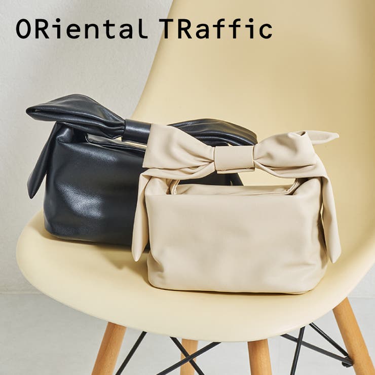 《オリエンタルトラフィック》ビッグリボンハンドバッグ/BA-246 | ORiental TRaffic | 詳細画像1 