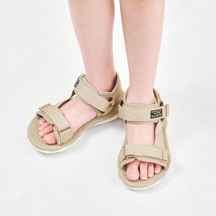 KIDS ベルクロスポーツサンダル/K-222[品番：ORTS0003798