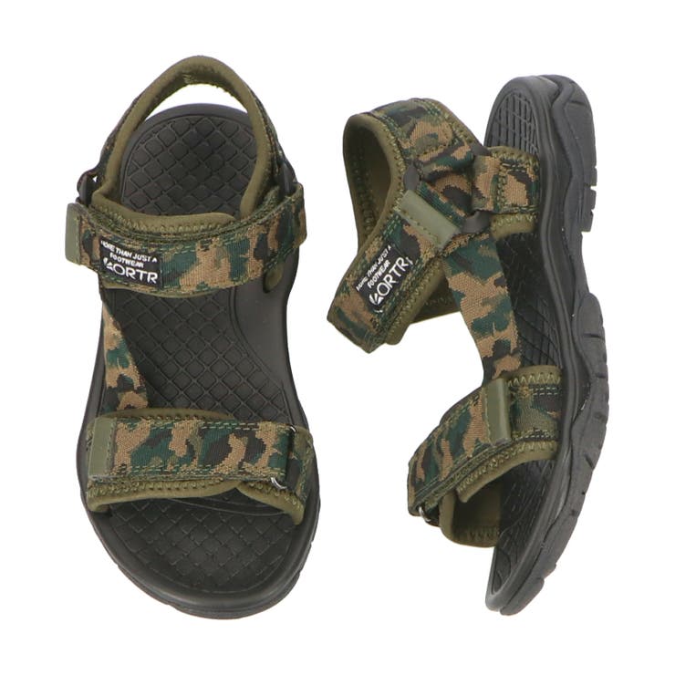 KIDS ベルクロスポーツサンダル/K-222[品番：ORTS0003798
