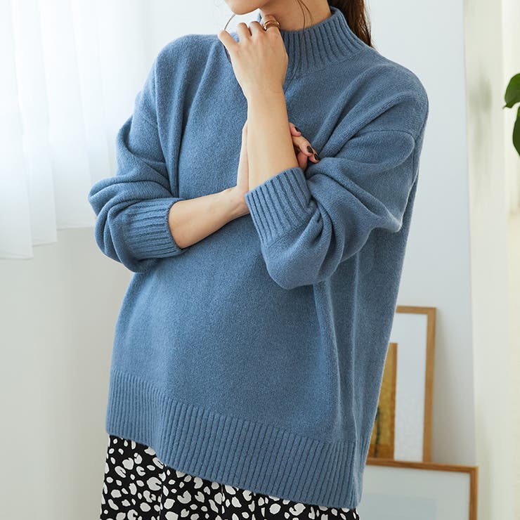 ニット セーター バックスリットニットプルオーバー MO33N03 レディース ORiental TRaffic ニット セーター バックスリットニットプル