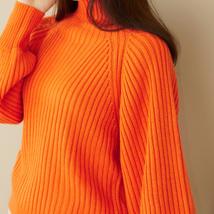 《オリエンタルトラフィック》ハイネックボリュームスリーブニット | ORiental TRaffic | 詳細画像11 