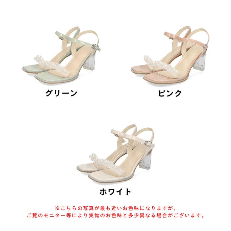 クリアヒール ミンクファー ヒール RODOLPHEMENUDIER PARIS 靴