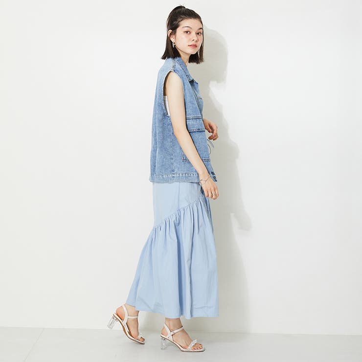 オリエンタルトラフィック（ORiental TRaffic）/クリアモチーフヒールアップサンダル/MO42201 クリアモチーフヒールアップサンダル/MO42201[品番：ORTS0008725