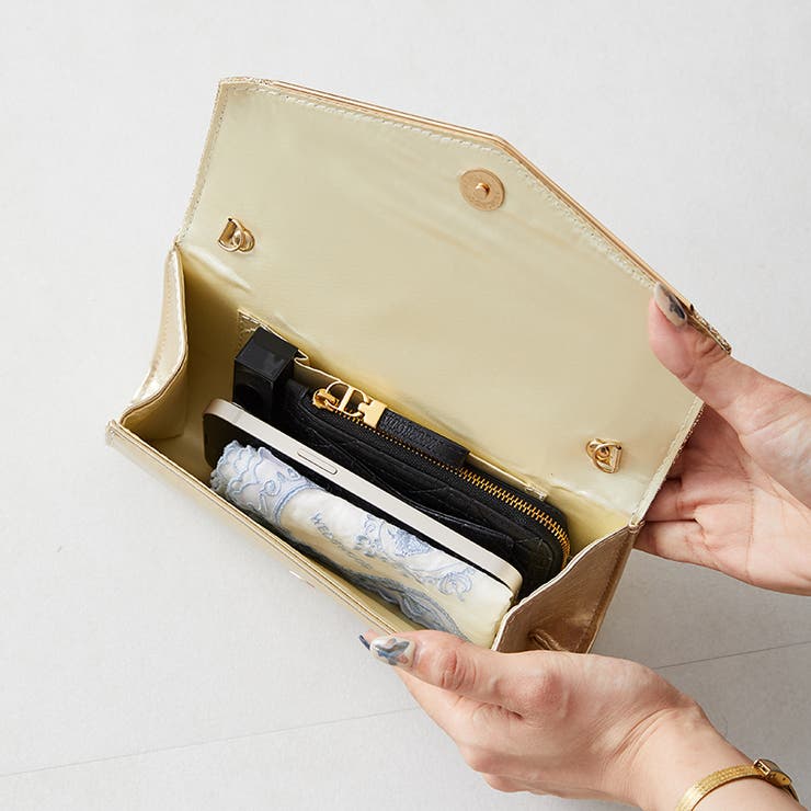 ≪オリエンタルトラフィック≫グリッタークラッチバッグ/MOB003 | ORiental TRaffic | 詳細画像8 