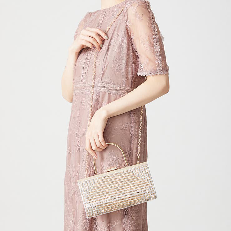 《オリエンタルトラフィック》ラインストーンメタルハンドルバッグ/MOB009 | ORiental TRaffic | 詳細画像15 