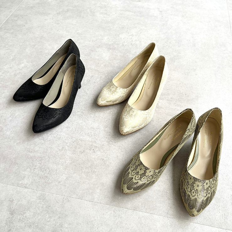 《オリエンタルトラフィック》グリッターヒールレースパンプス/MOR108 | ORiental TRaffic | 詳細画像13 