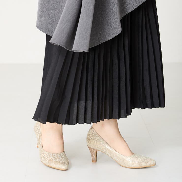 《オリエンタルトラフィック》グリッターヒールレースパンプス/MOR108 | ORiental TRaffic | 詳細画像7 