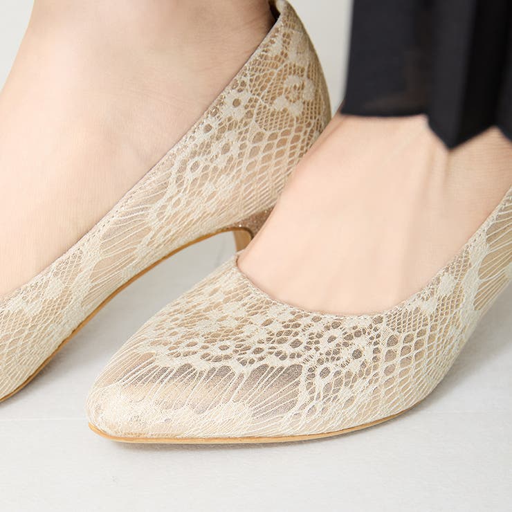 《オリエンタルトラフィック》グリッターヒールレースパンプス/MOR108 | ORiental TRaffic | 詳細画像9 