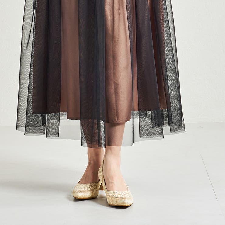 《オリエンタルトラフィック》グリッターヒールレースパンプス/MOR108 | ORiental TRaffic | 詳細画像6 