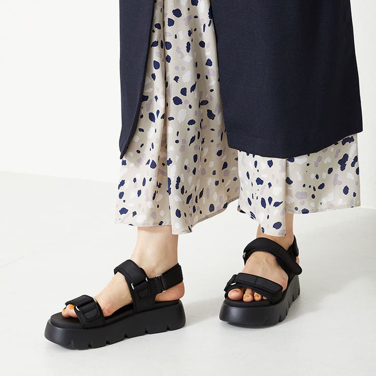 厚底ナイロンベルトスポーツサンダル/OT3212[品番：ORTS0004148